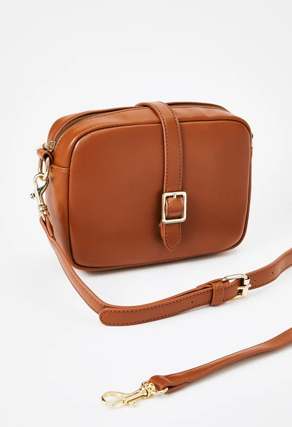 Camera Crossbody With Buckle - Image 5