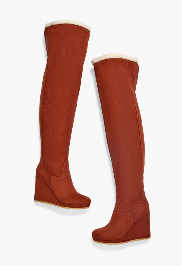 Cameron Over-The-Knee Wedge Boot - Image 6