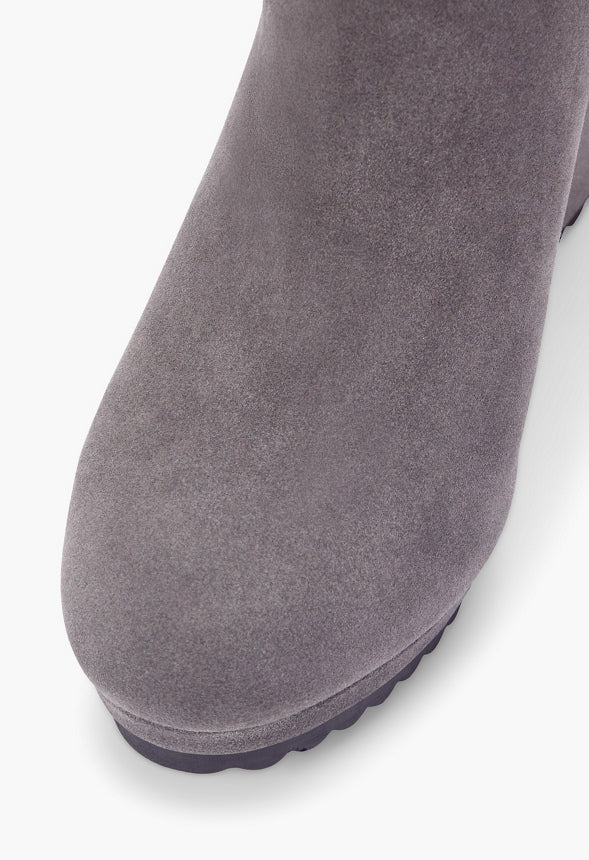 Cameron Sherpa Wedge Bootie - Image 4