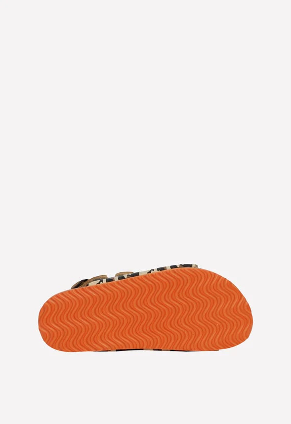 Camo Cork Sole Buckle Sandal - Image 5