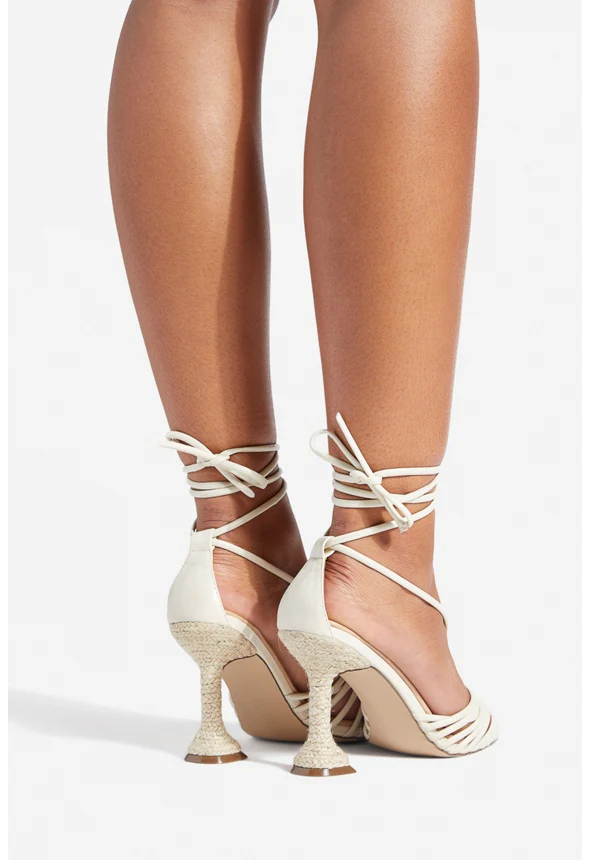 Candiace Ankle-Wrap Heeled Sandal - Image 4