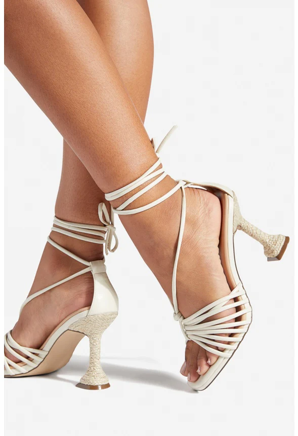 Candiace Ankle-Wrap Heeled Sandal - Image 5