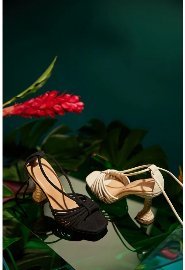 Candiace Ankle-Wrap Heeled Sandal - Image 2