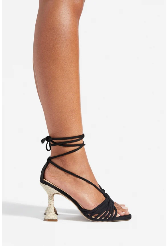 Candiace Ankle-Wrap Heeled Sandal - Image 3