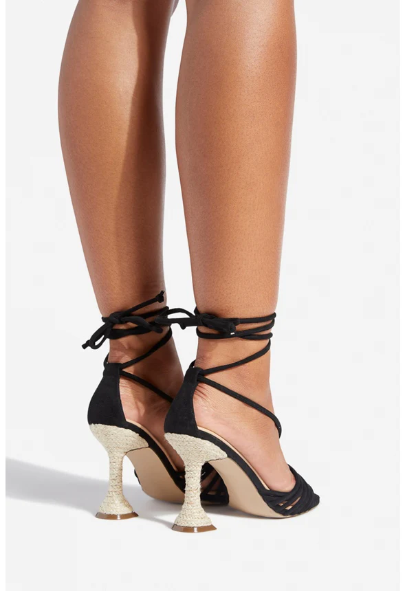 Candiace Ankle-Wrap Heeled Sandal - Image 4