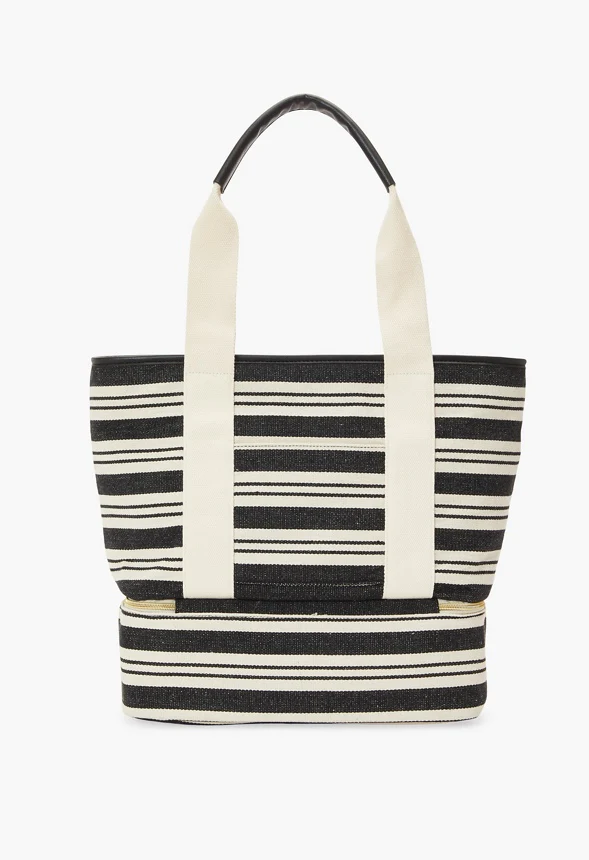 Canvas Weekenders Tote With Shoe Compartment - Image 2