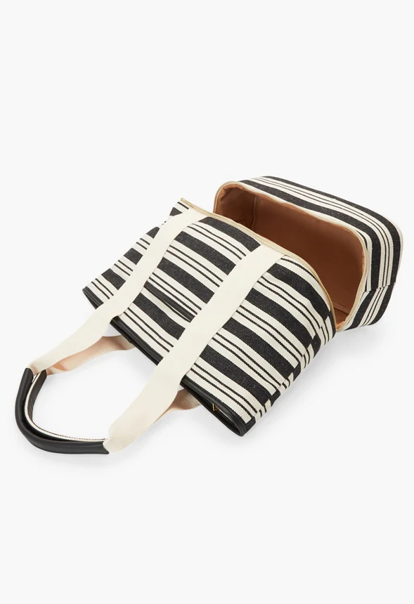 Canvas Weekenders Tote With Shoe Compartment - Image 5