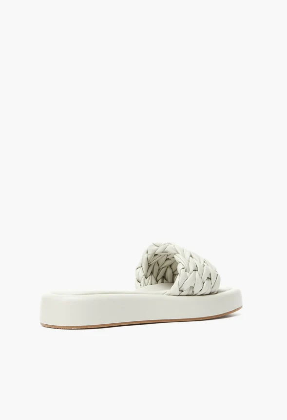 Cara Woven Slide Sandal - Image 3