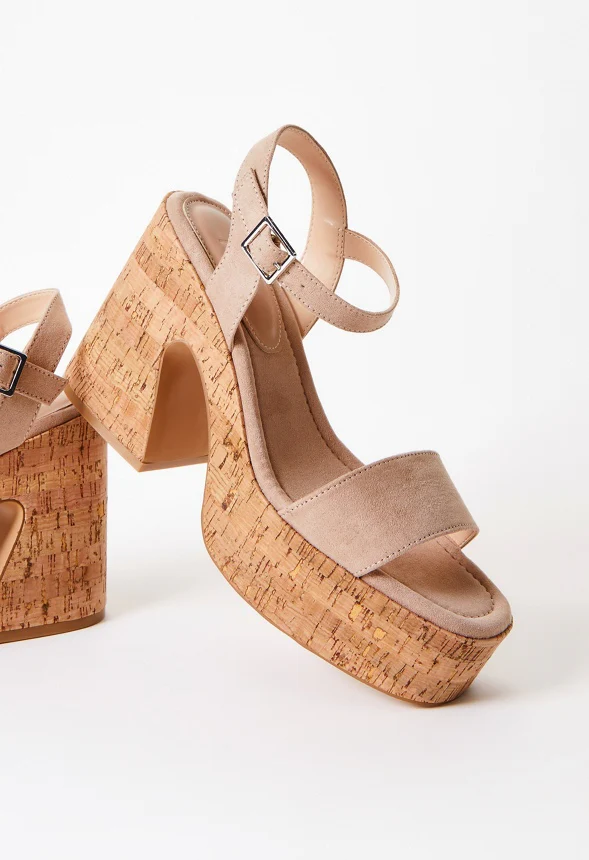 Carole Platform Heeled Sandal - Image 6