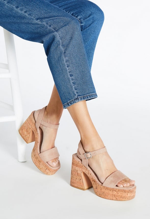 Carole Platform Heeled Sandal - Image 9