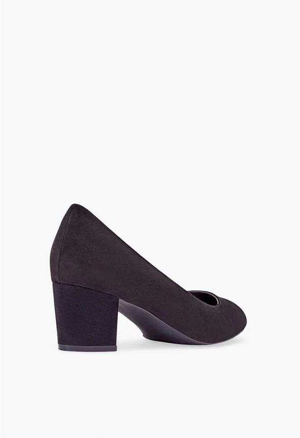Caroline Block Heeled Pump - Image 3