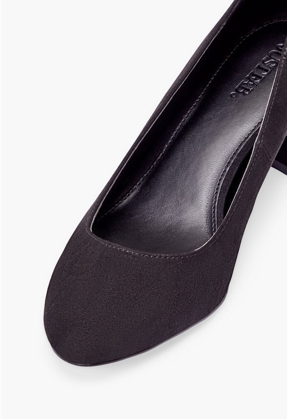 Caroline Block Heeled Pump - Image 4