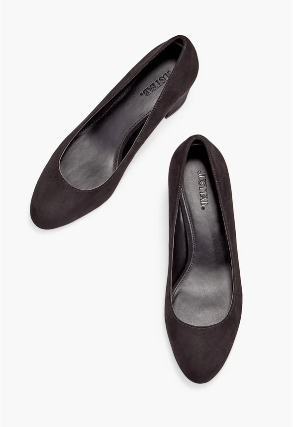 Caroline Block Heeled Pump - Image 6
