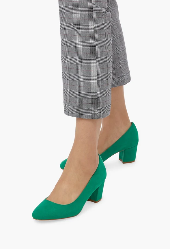 Caroline Block Heeled Pump - Image 5