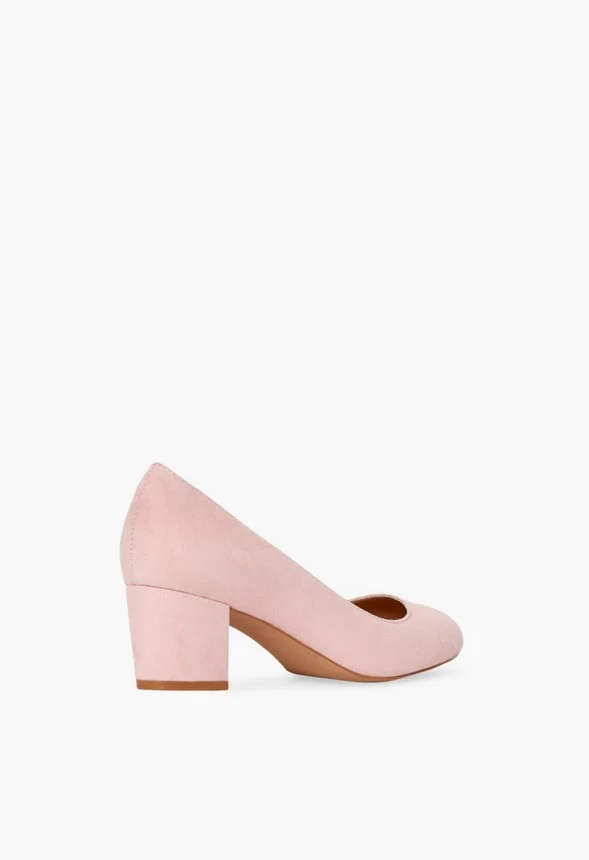 Caroline Block Heeled Pump - Image 3