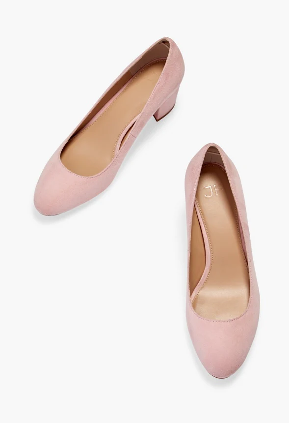Caroline Block Heeled Pump - Image 6