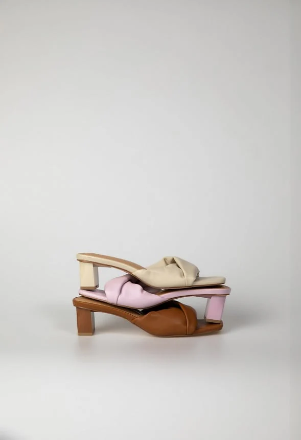 Caroline Mule Heeled Sandal - Image 8