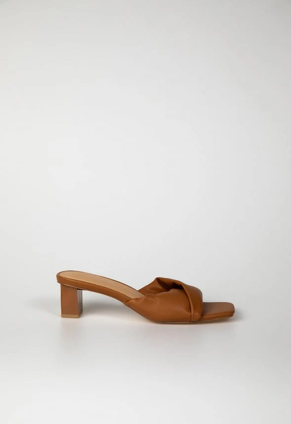Caroline Mule Heeled Sandal - Image 2