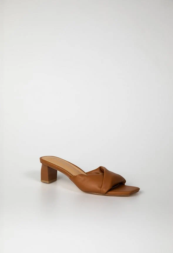 Caroline Mule Heeled Sandal - Image 3