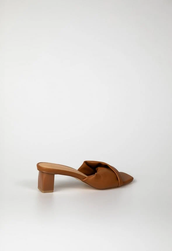 Caroline Mule Heeled Sandal - Image 4