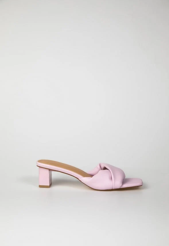 Caroline Mule Heeled Sandal - Image 2
