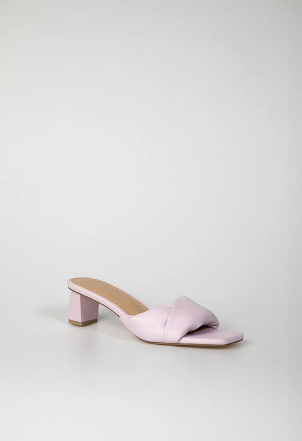 Caroline Mule Heeled Sandal - Image 3
