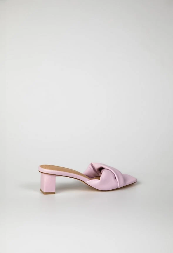 Caroline Mule Heeled Sandal - Image 4