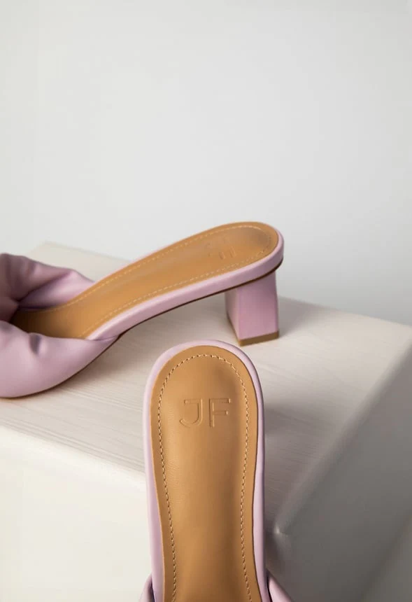 Caroline Mule Heeled Sandal - Image 5