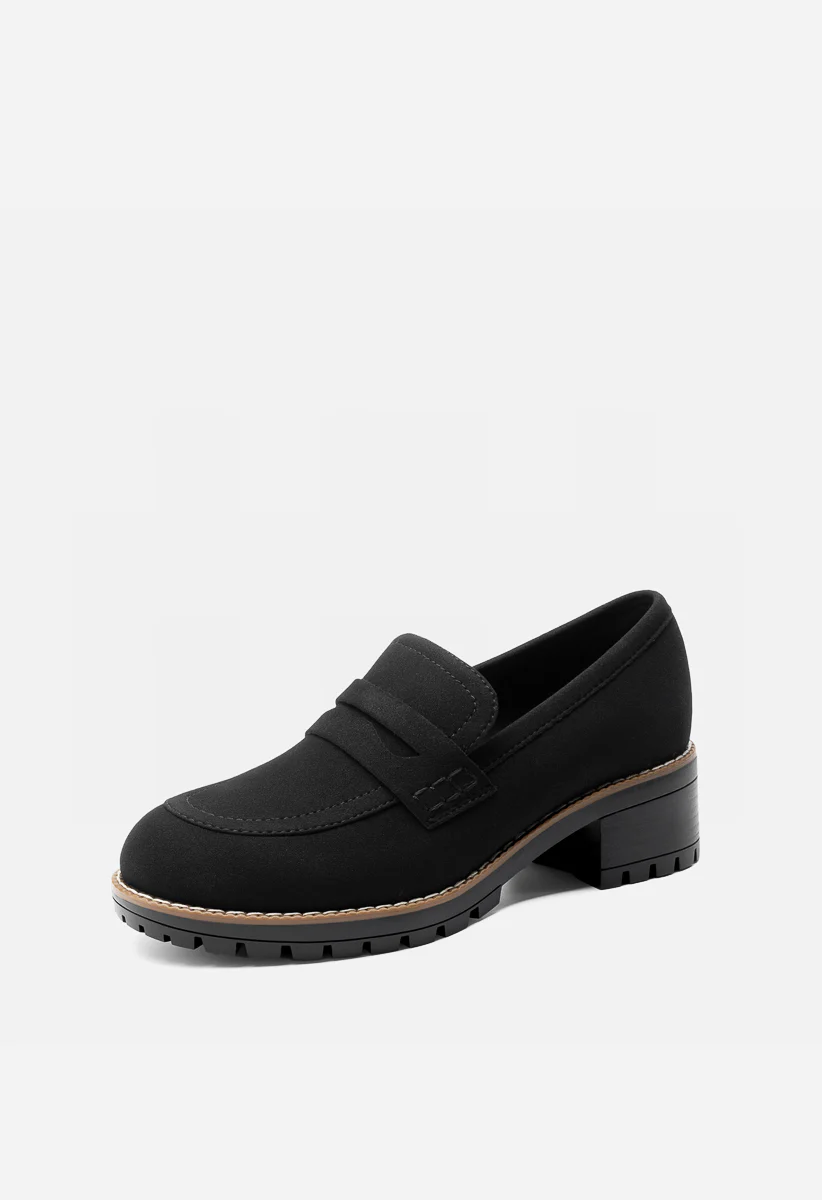 Casual Dress Chunky Penny Loafers - Image 3