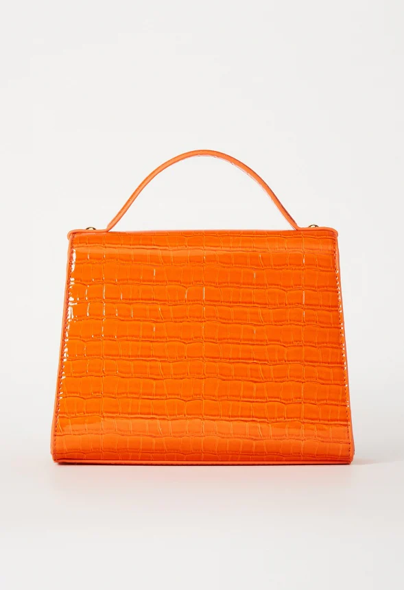 Chain Hardware Top Handle Crossbody - Image 4