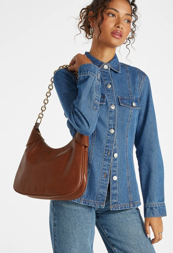 Chain Strap Shoulder Bag - Image 2