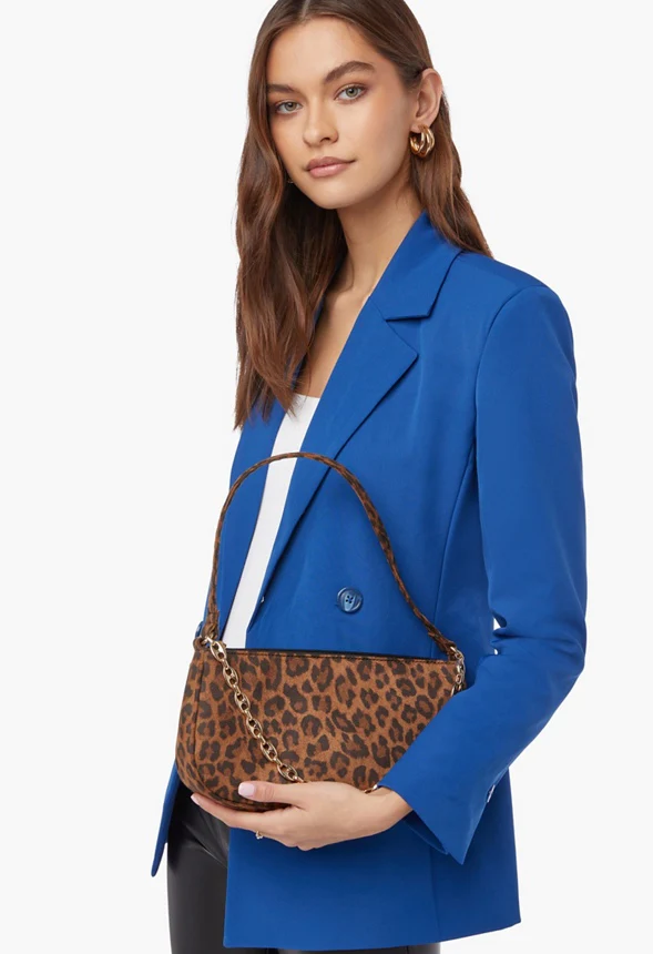 Chain Trim Shoulder Bag - Image 6