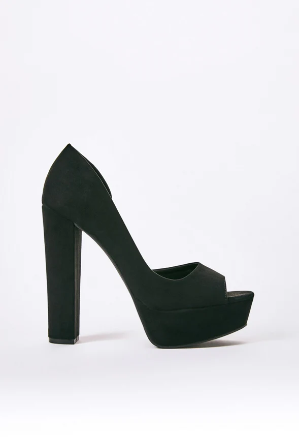 Charli Platform Peep Toe Pump - Image 3