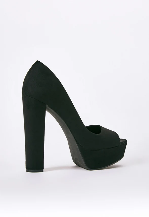 Charli Platform Peep Toe Pump - Image 4