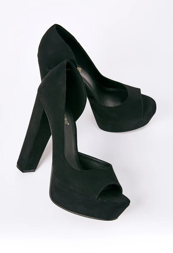 Charli Platform Peep Toe Pump - Image 5