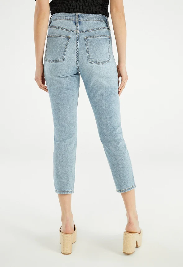 Charlie High Rise Slim Cropped Jeans - Image 2