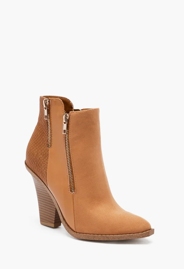 Charmayne Block Heeled Bootie - Image 3