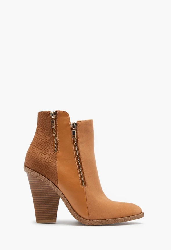 Charmayne Block Heeled Bootie - Image 4