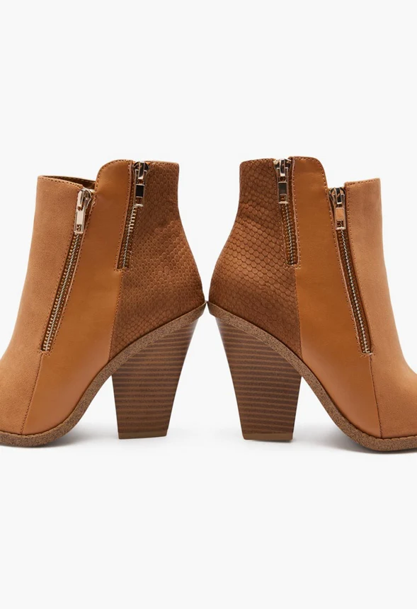 Charmayne Block Heeled Bootie - Image 6