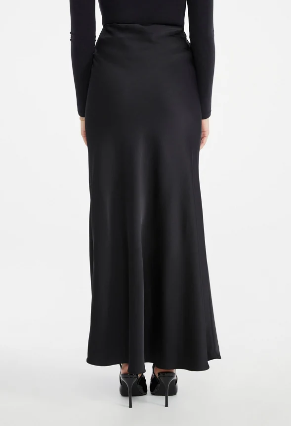 Charmeuse Maxi Skirt - Image 2