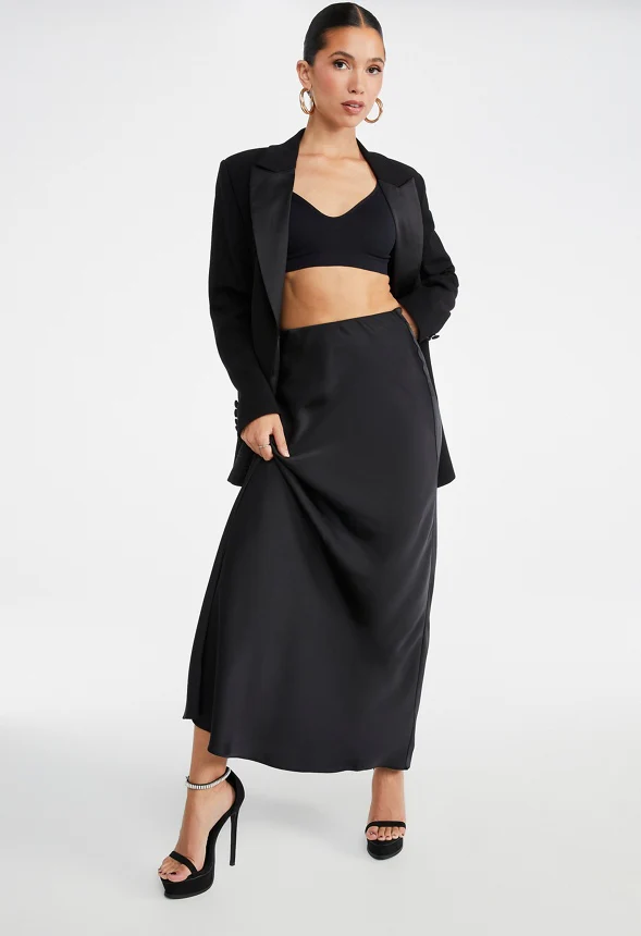 Charmeuse Maxi Skirt - Image 5