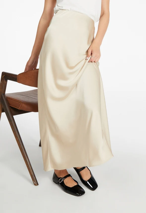 Charmeuse Maxi Skirt - Image 4