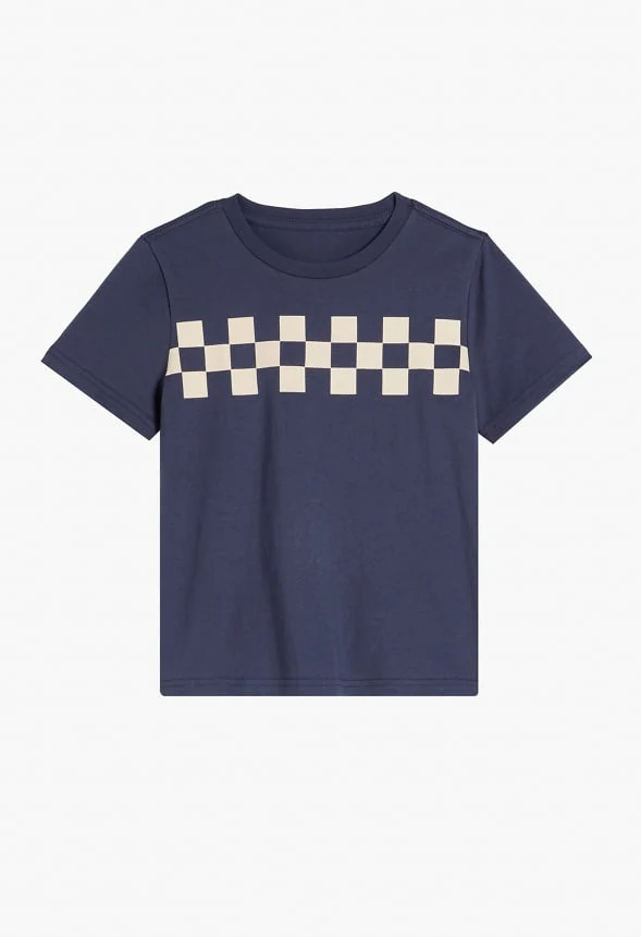 Checker Chest Stripe Tee - Image 3