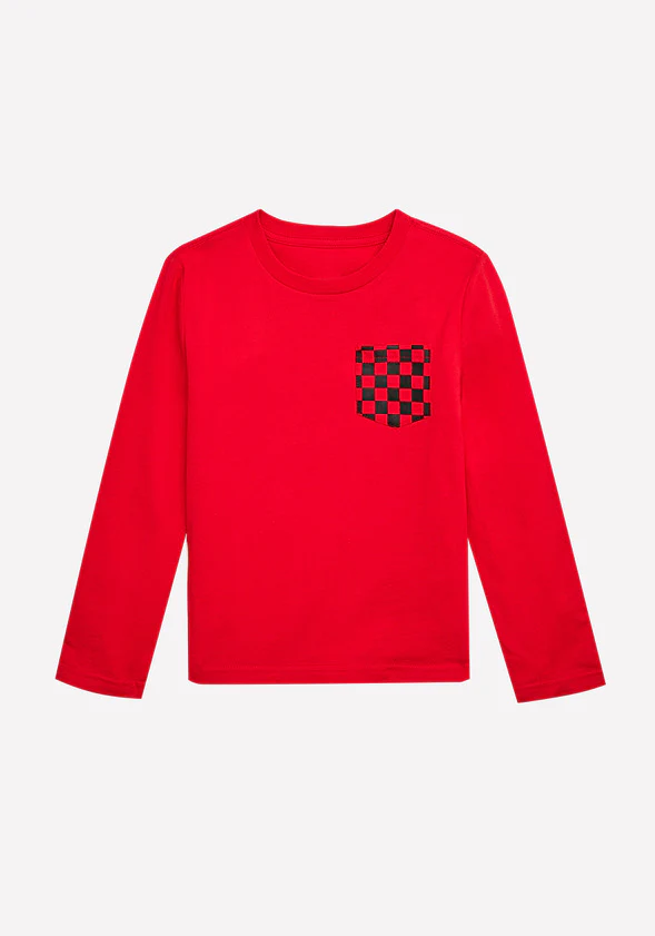 Checker Pocket Tee - Image 3