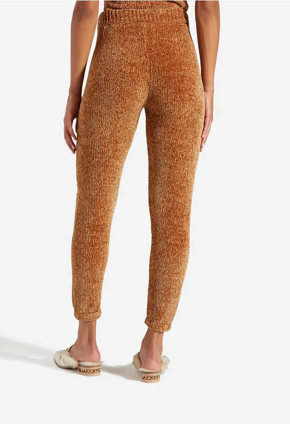Chenille Slim Joggers - Image 2