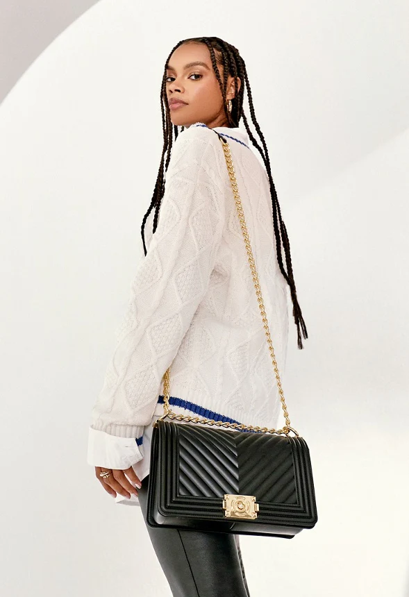 Chevron Jelly Crossbody - Image 3