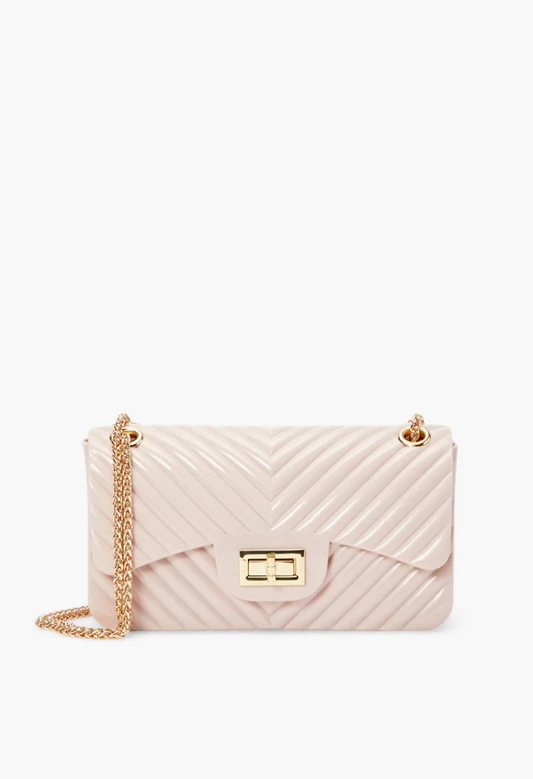 Chevron Jelly Crossbody - Image 4