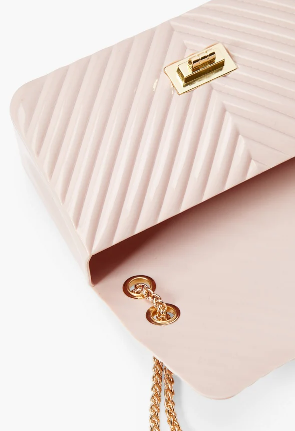Chevron Jelly Crossbody - Image 5