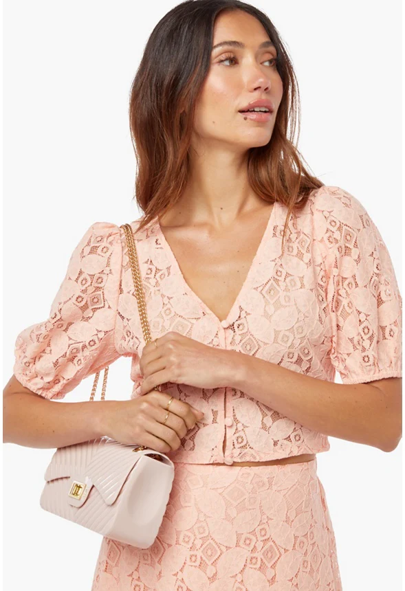 Chevron Jelly Crossbody - Image 6