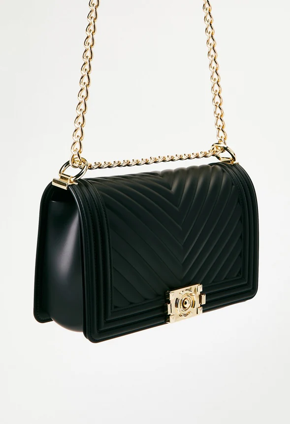 Chevron Jelly Crossbody - Image 5